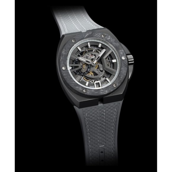 CREUX AUTOMATIQ Ghost V3 Mono II CA-09-5 Forged Carbon Bezel Mens Watch 1/70 - Picture 9 of 9
